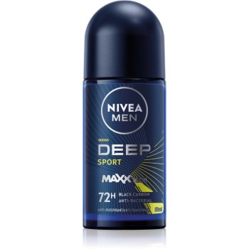 NIVEA MEN Deep Sport deodorant roll-on antiperspirant pentru barbati - imagine 2